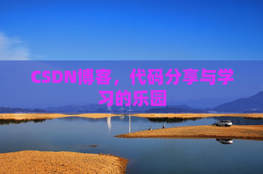 CSDN博客,代码分享与学习的乐园